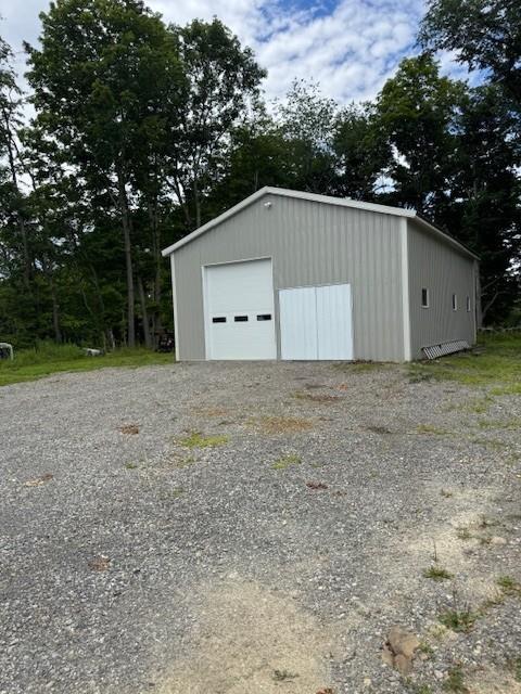 2117 Rte 82, Lagrangeville, NY 12540 - detached garage featuring driveway