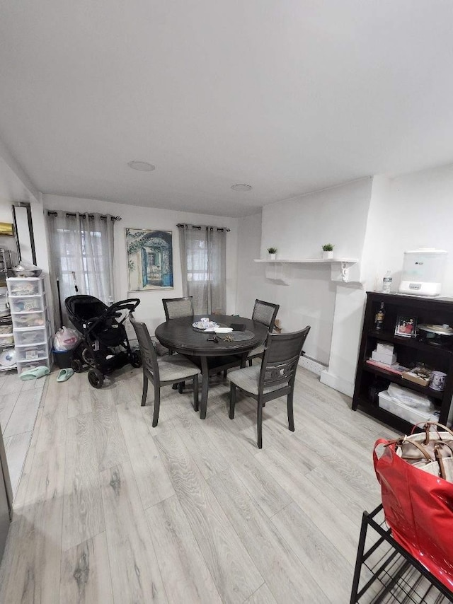 167 Euclid Ave, Brooklyn, NY 11208 - dining space featuring wood finished floors
