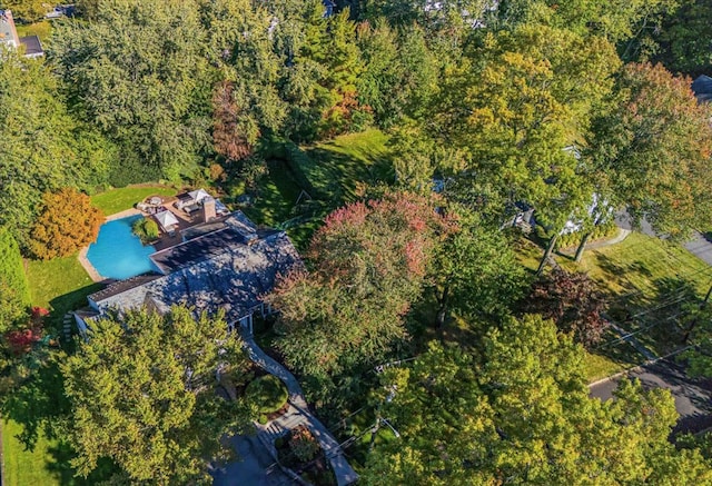 7 Westview Ln, Scarsdale, NY 10583 - drone / aerial view of a forest