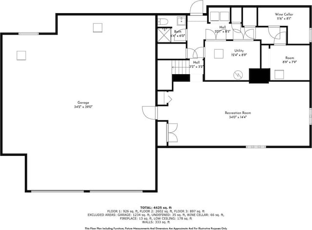 7 Westview Ln, Scarsdale, NY 10583 - view of floor plan / room layout
