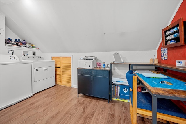 24 Border Ln, Levittown, NY 11756 - washroom featuring light wood-style floors and washer and clothes dryer