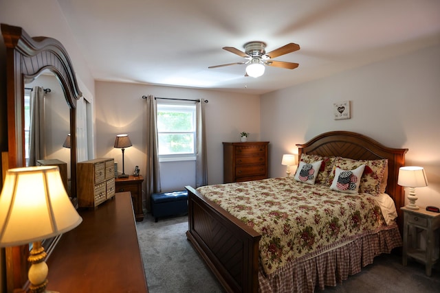 21 Edgebrook Ln, Airmont, NY 10952 - bedroom with carpet and a ceiling fan
