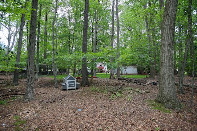 21 Edgebrook Ln, Airmont, NY 10952 - view of yard featuring a storage unit