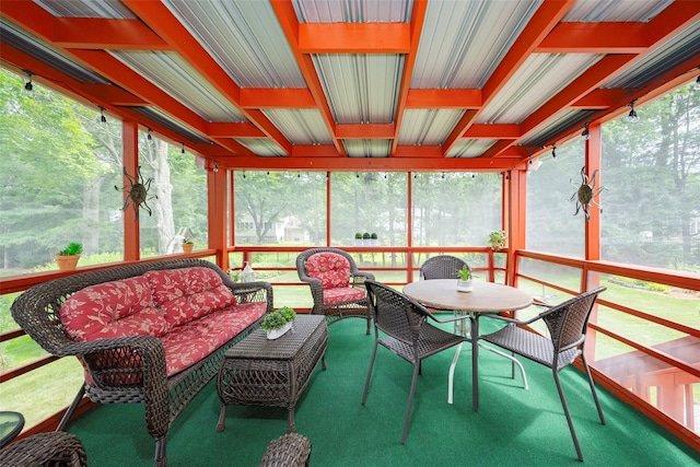 9 Malstorme Rd, Wappingers Falls, NY 12590 - sunroom / solarium with an outdoor hangout area