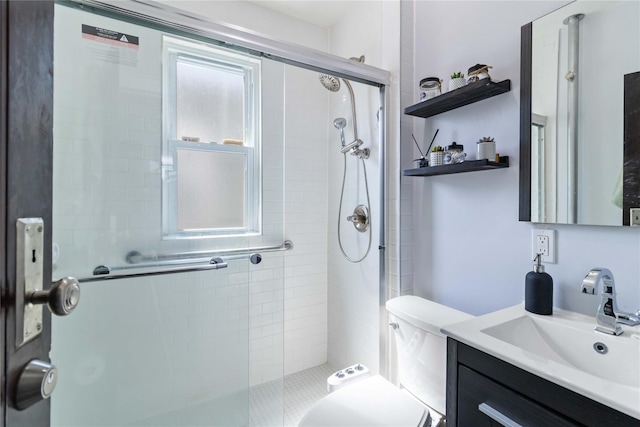 25-57 Mcintosh St, East Elmhurst, NY 11369 - bathroom featuring vanity and a stall shower