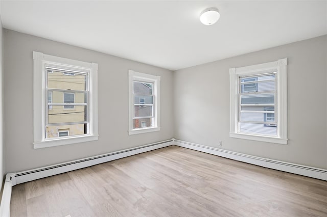 17 Schneider Ave, Highland Falls, NY 10928 - unfurnished room featuring a baseboard radiator and wood finished floors