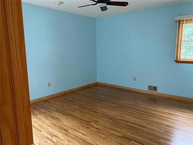 14 Shepard Rd, Warwick, NY 10990 - spare room with ceiling fan and wood finished floors