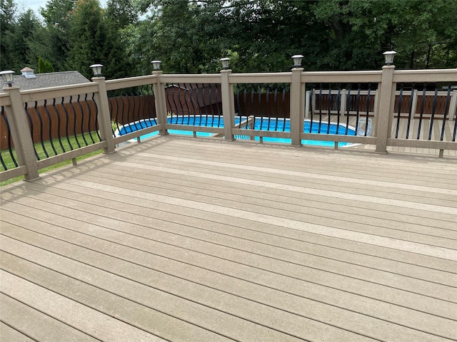 14 Shepard Rd, Warwick, NY 10990 - wooden deck with view of wooded area