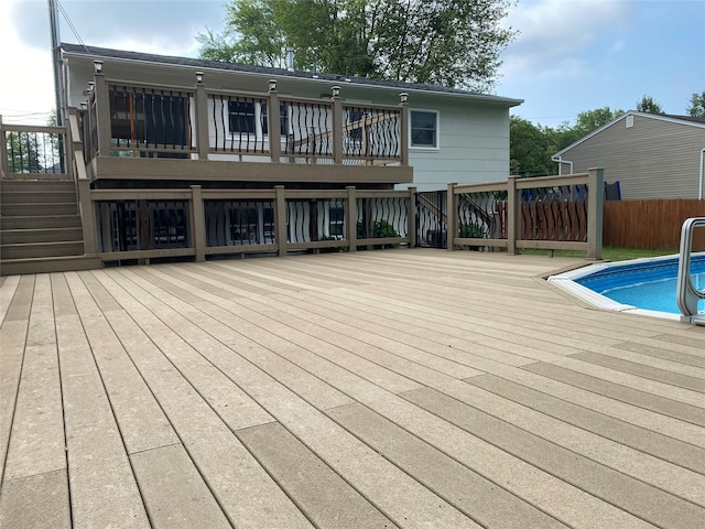 14 Shepard Rd, Warwick, NY 10990 - rear view of house featuring a wooden deck