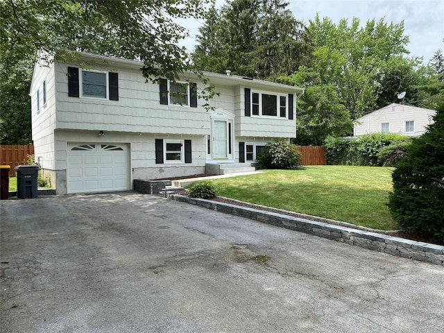 14 Shepard Rd, Warwick, NY 10990 - bi-level home featuring an attached garage and asphalt driveway
