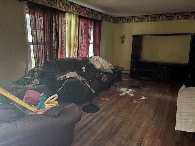 577 Wheeler Hill Rd, Wappingers Falls, NY 12590 - living room with healthy amount of natural light and wood finished floors