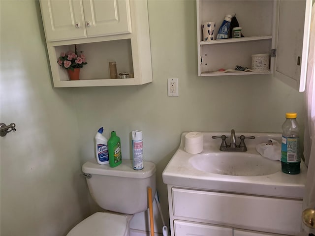 577 Wheeler Hill Rd, Wappingers Falls, NY 12590 - bathroom with toilet and vanity
