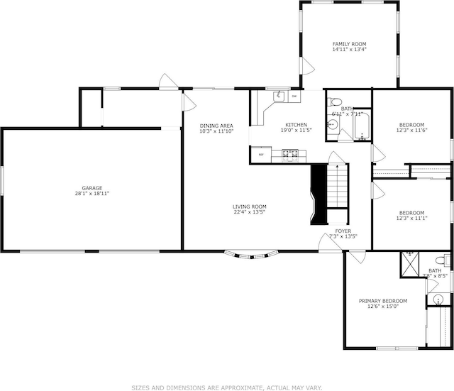46 Laffin Ln, Poughkeepsie, NY 12603 - view of home floor plan