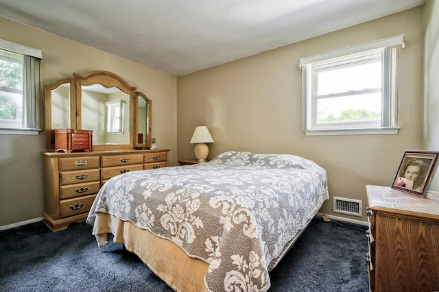 26 Comanche, Commack, NY 11725 - bedroom with dark carpet and baseboards