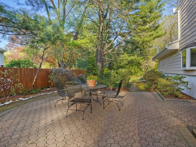 8 Dorset Rd, Call Listing Agent, CT 06851 - view of patio featuring outdoor dining area