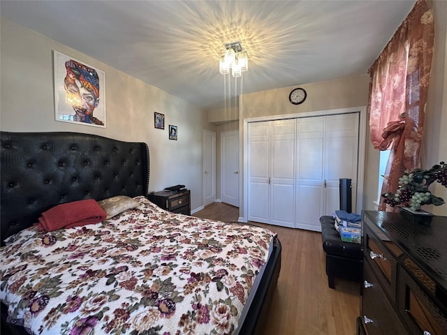 2620 E 13th St Unit 4D, Brooklyn, NY 11235 - bedroom with wood finished floors and a closet