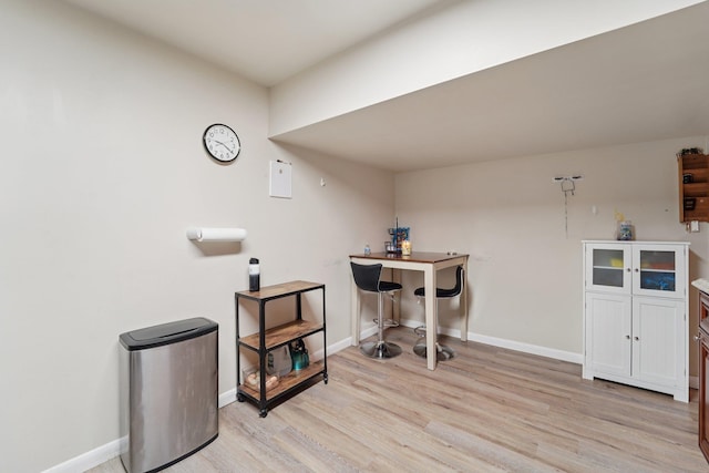30 Birchwood Ter, Nanuet, NY 10954 - miscellaneous room featuring light wood-type flooring and baseboards
