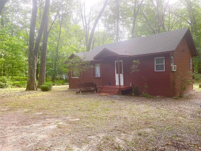 55 Woodcrest Dr, Middletown, NY 10940 - view of front of house featuring roof with shingles