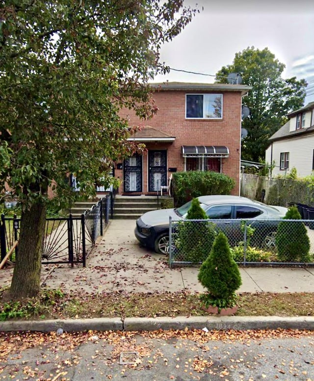 16914 144th Rd, Jamaica, NY 11434 - view of front of house featuring brick siding