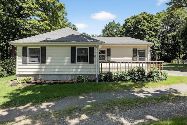 11 Tribune Ln, Red Hook, NY 12571 - view of front facade featuring a shingled roof
