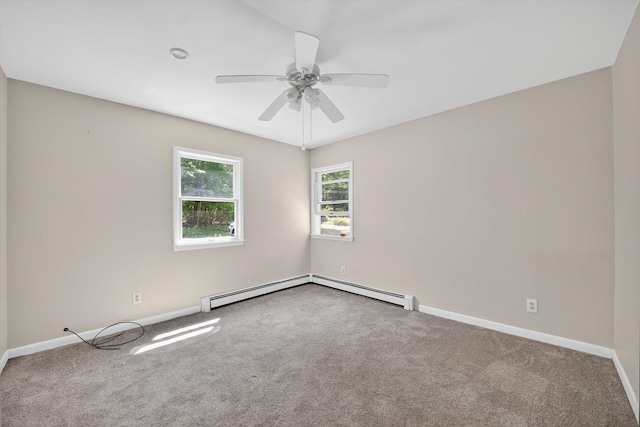 11 Tribune Ln, Red Hook, NY 12571 - spare room with carpet and ceiling fan
