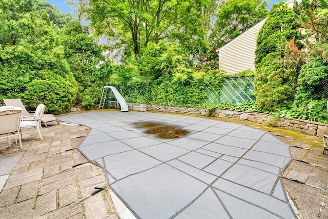 50 Chester Dr, Yonkers, NY 10710 - view of pool featuring a patio area