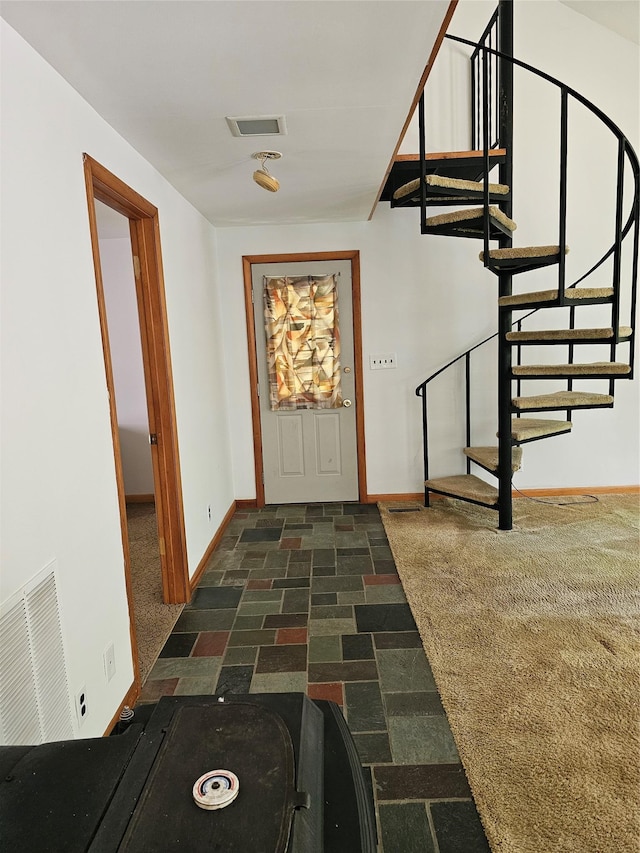 2 Redmond Way, Stanfordville, NY 12581 - entrance foyer with baseboards and stairway