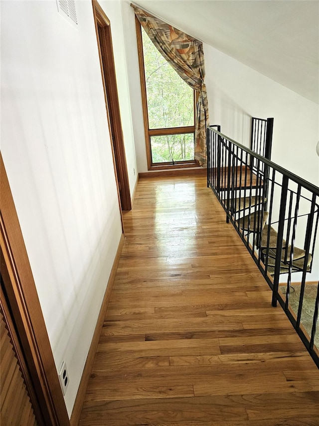 2 Redmond Way, Stanfordville, NY 12581 - hallway featuring an upstairs landing and wood finished floors