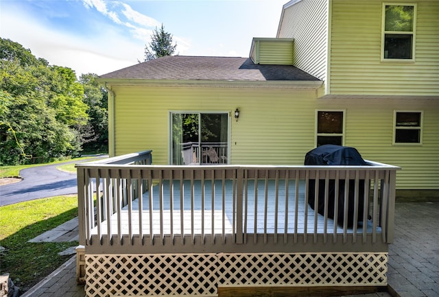 48 Devon Rd, Patterson, NY 12563 - view of wooden deck