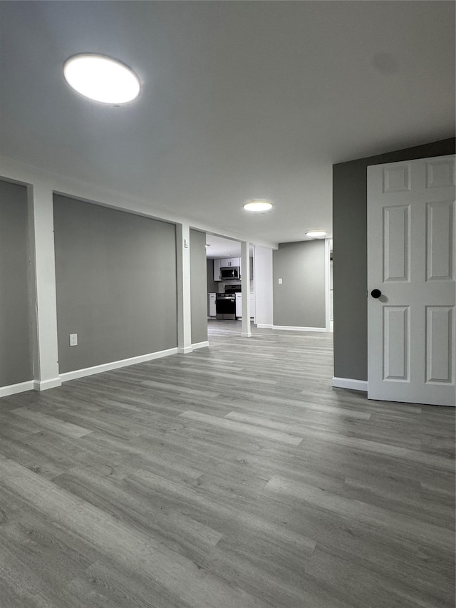 882 Union Blvd, West Islip, NY 11795 - finished below grade area featuring wood finished floors