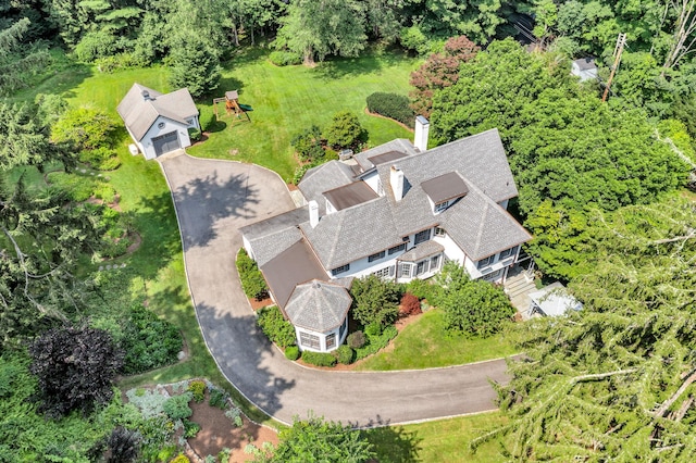 77 Haights Cross Rd, Chappaqua, NY 10514 - aerial view of property and surrounding area