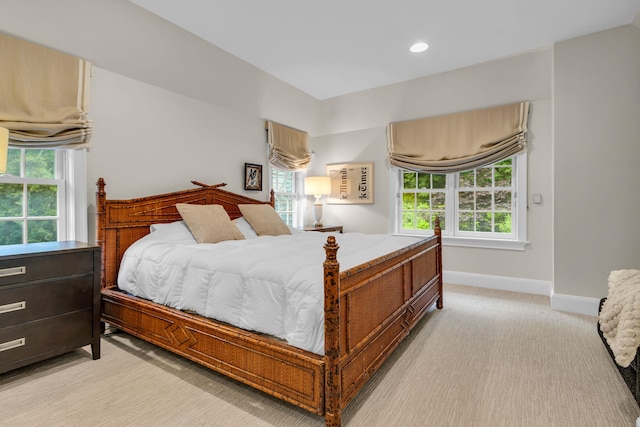 77 Haights Cross Rd, Chappaqua, NY 10514 - bedroom with light carpet and recessed lighting