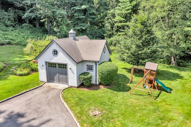 77 Haights Cross Rd, Chappaqua, NY 10514 - view of garage