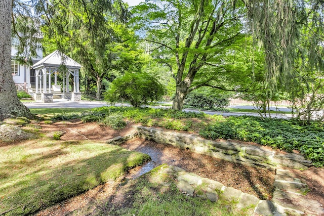 77 Haights Cross Rd, Chappaqua, NY 10514 - view of yard featuring a gazebo