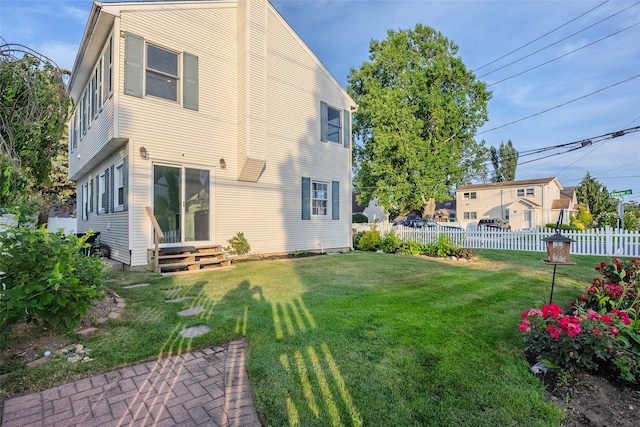 1859 George Ct, Merrick, NY 11566 - back of property featuring entry steps