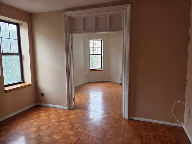 33 Convent Ave Unit 9, New York Manhattan, NY 10027 - spare room featuring baseboards