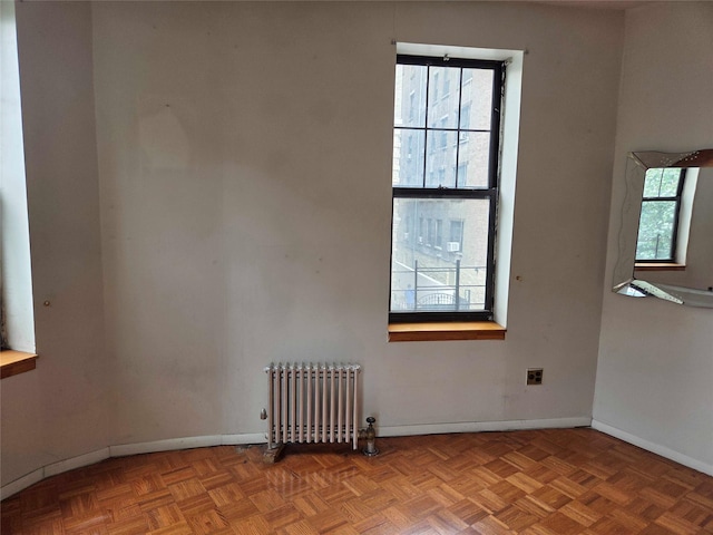 33 Convent Ave Unit 9, New York Manhattan, NY 10027 - spare room with radiator and baseboards