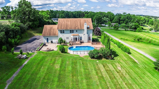 9 Clark Rd, Goshen, NY 10924 - back of property featuring a wooden deck and roof with shingles