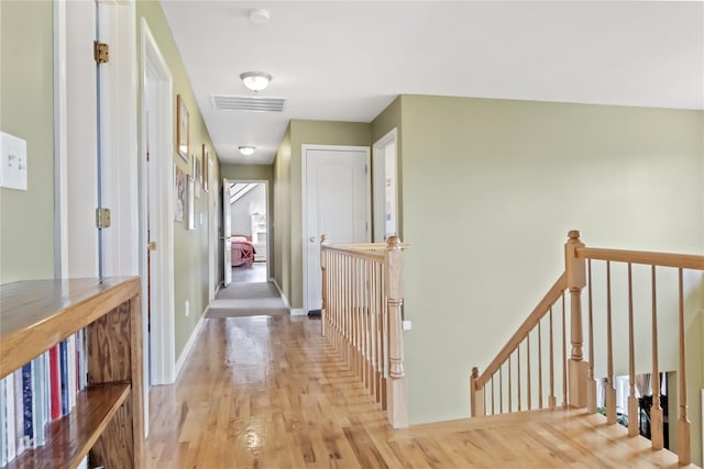 9 Clark Rd, Goshen, NY 10924 - hallway featuring an upstairs landing and light wood finished floors