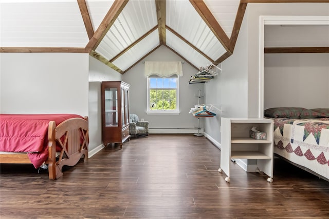 9 Clark Rd, Goshen, NY 10924 - bedroom featuring baseboard heating and wood finished floors