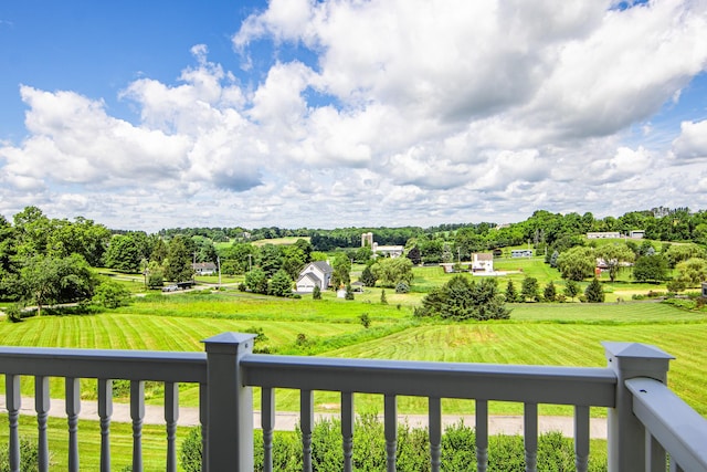 9 Clark Rd, Goshen, NY 10924 - view of yard with a balcony and view of scattered trees