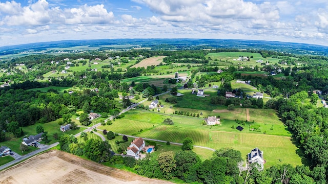 9 Clark Rd, Goshen, NY 10924 - aerial overview of property's location with rural landscape