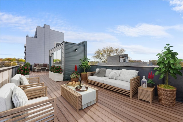 926 Herkimer St, Brooklyn, NY 11233 - deck with outdoor lounge area