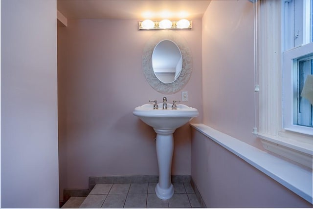 7 Gilmore Dr, Stony Point, NY 10980 - bathroom with tile patterned flooring and baseboards