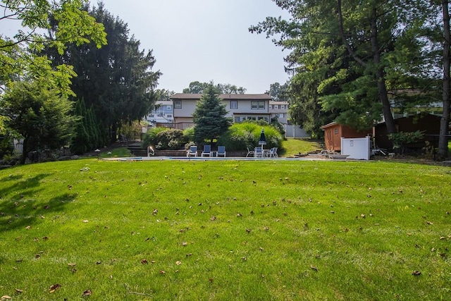 7 Gilmore Dr, Stony Point, NY 10980 - view of yard with a storage unit