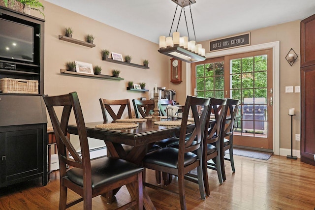 39 Bykenhulle Rd, Hopewell Junction, NY 12533 - dining room with wood finished floors and baseboards