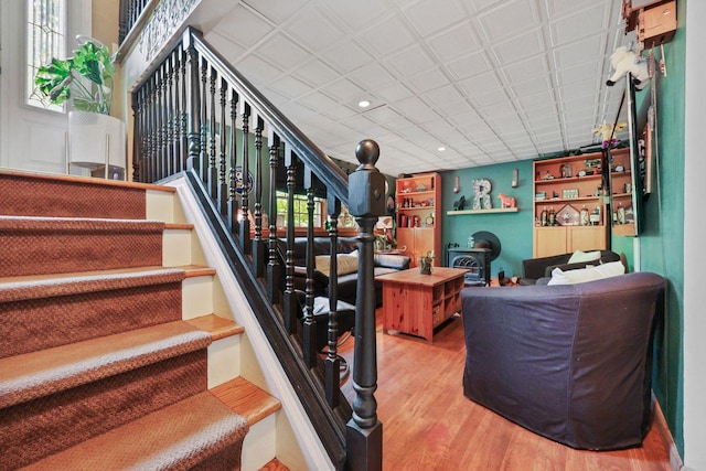 39 Bykenhulle Rd, Hopewell Junction, NY 12533 - stairs with wood finished floors and recessed lighting