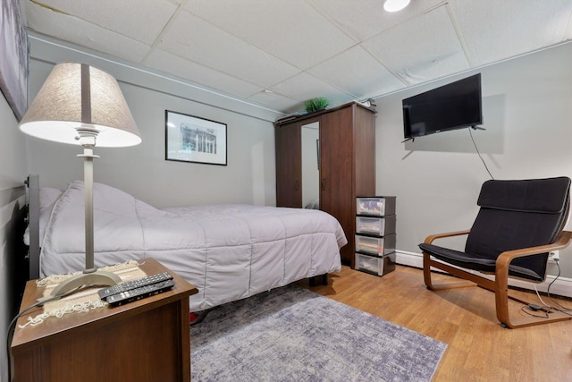 39 Bykenhulle Rd, Hopewell Junction, NY 12533 - bedroom with a drop ceiling and wood finished floors