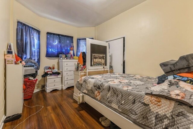 4808 92nd St, Elmhurst, NY 11373 - bedroom with wood finished floors