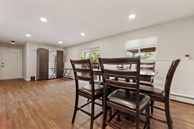 9 Carol Ct, Brewster, NY 10509 - dining room with wood finished floors and recessed lighting